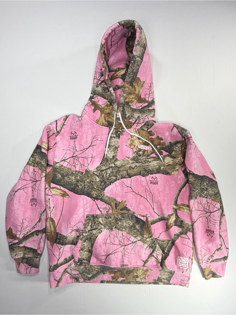 Empyre Realtree Hoodie Pink Camouflage Women’s Medium Streetwear Y2K Outdoor